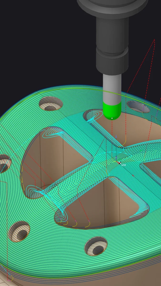 Ency CAM 5 Eksen Frezeleme - 5D yüzey işleme ve takım yolu optimizasyonu