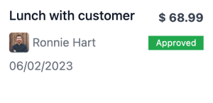 Odoo Documents fatura işleme örnek ekranı